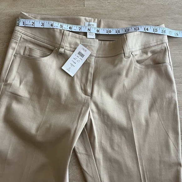 CACHE Tan Ankle Pants Size 10 NWT - Picture 6 of 9
